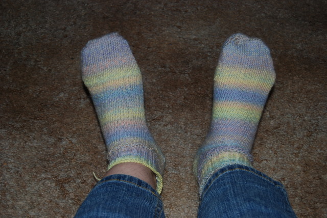 [striped+socks]
