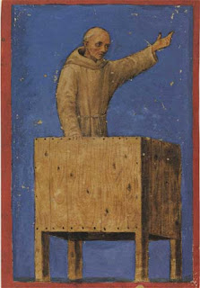 Francesco di Giorgio, Saint Bernardino preaching
