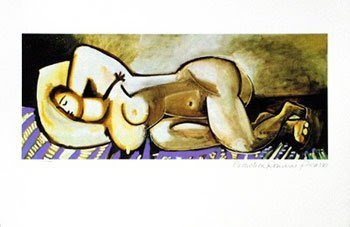 Pablo Picasso - Sleeping Nude