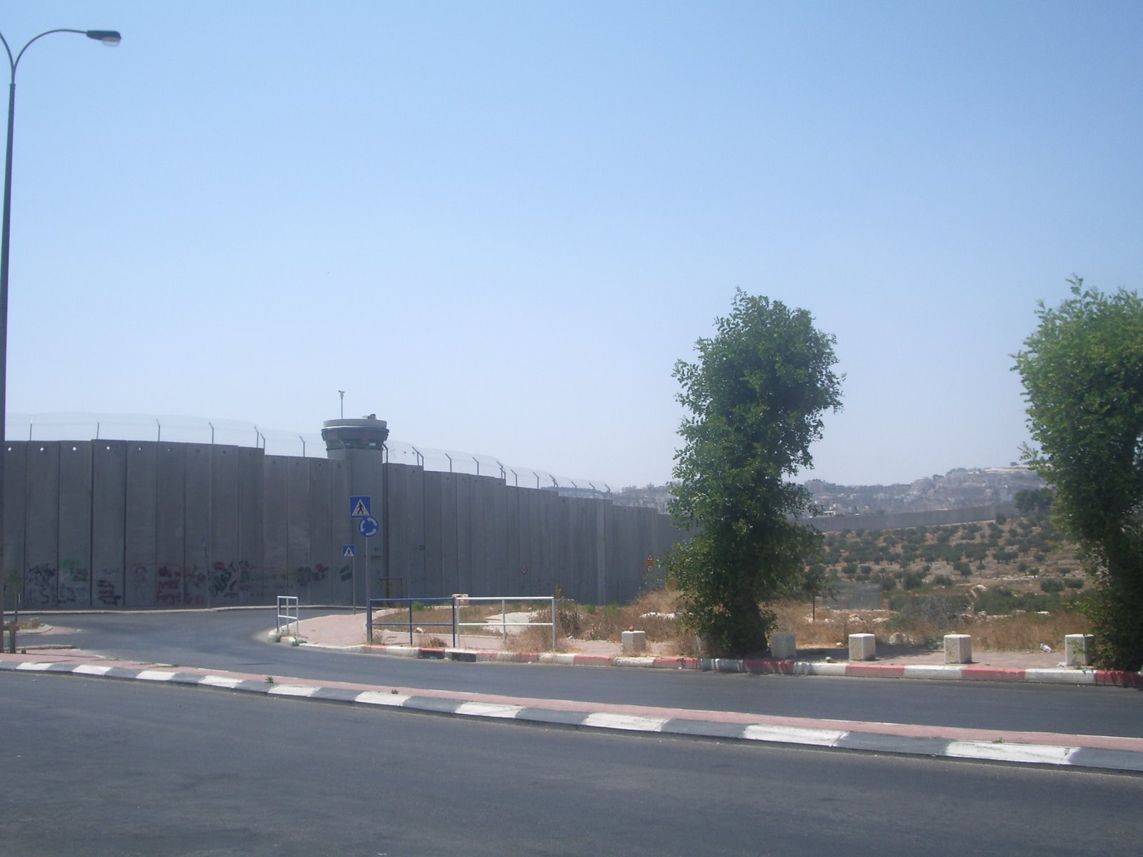 El mur que aïlla Betlemhem
