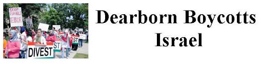 Dearborn Boycotts Israel