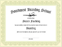 a certificate of flight boarding