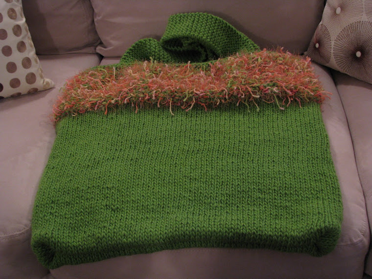 one of my knitting projects