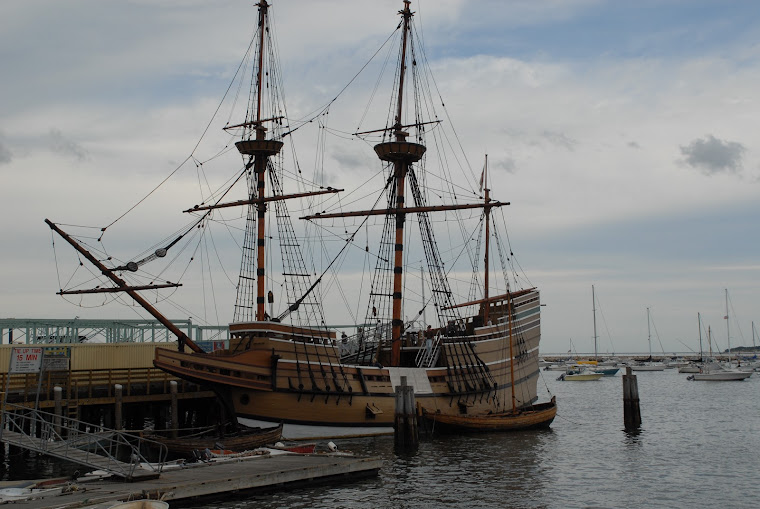 The Mayflower (a replica made in 1957)