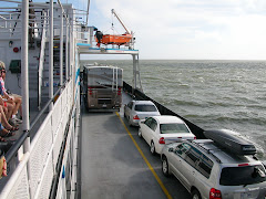 Our RV at sea - on a Ferry