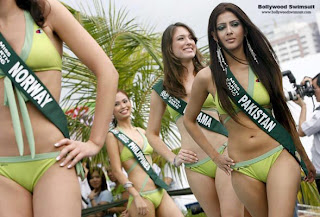 Miss Pakistan in a hot bikini