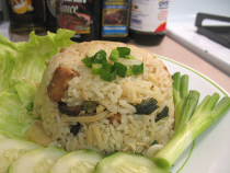 Lemongrass Baked Rice Chicken