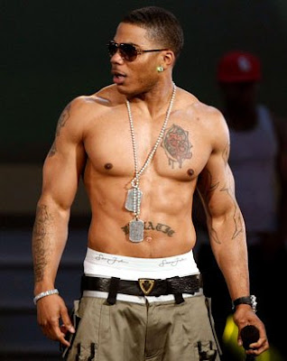 nelly chest tattoo. Hip-Hop artist Nelly recently signed on as the new face