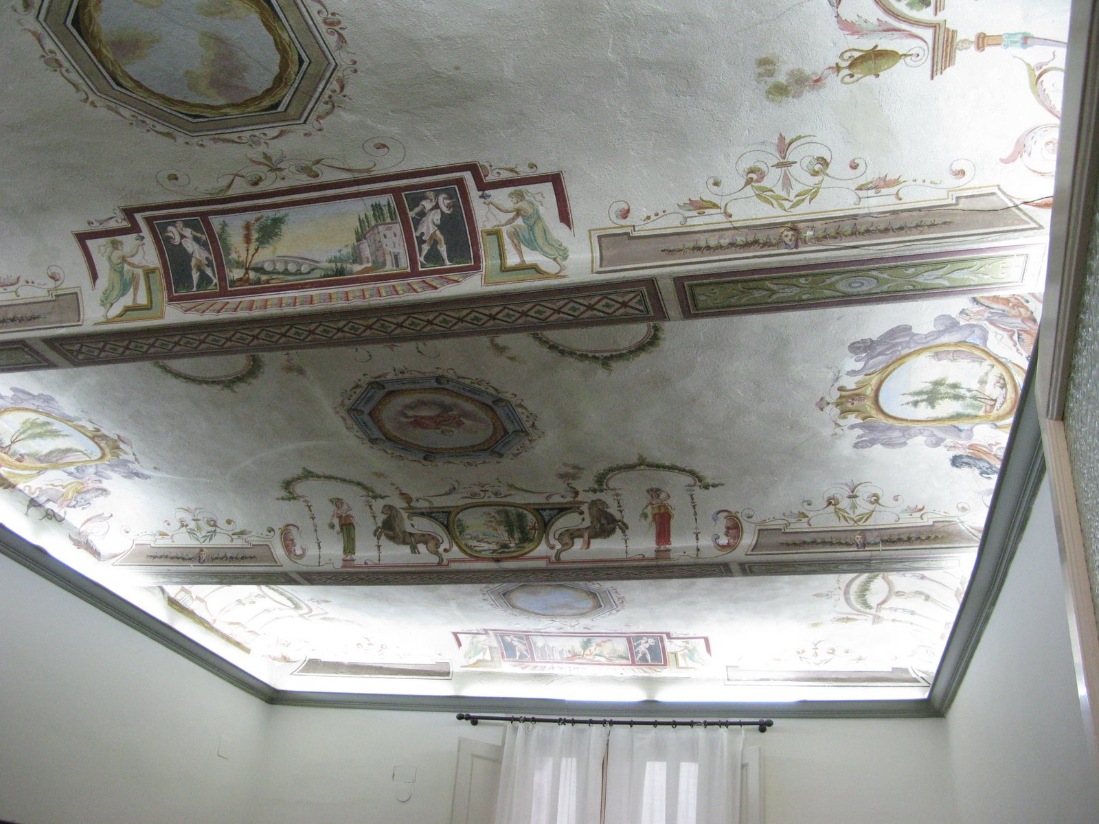 Frescoes on the ceiling