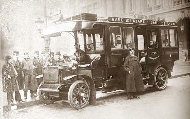 Auto Bus, Paris, France. 1908