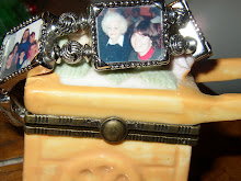KEVIN MADE THIS PHOTO-BRACELET, MOM.  HERE'S YOU & LISA.  LOVE, DIANE