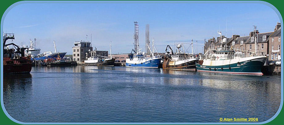 Local Boats at Peterhead Harbour