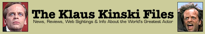 The Klaus Kinski Files