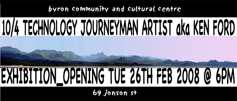 10/4 Technology Journeyman Artist @ BCCC