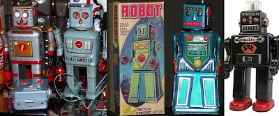 Domo arigato, Mr. Roboto - The Vintage Tin Robot Inspired 