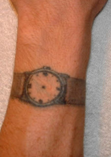 Tattoo Wristwatch = Bad Idea