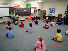 Music Class Seated on the Floor