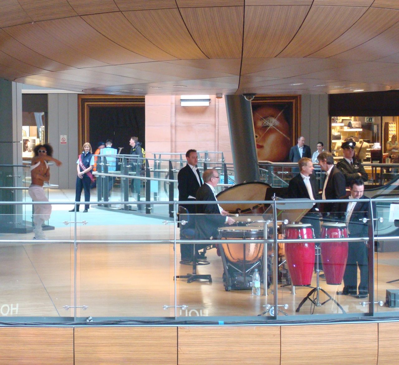 Ulster Orchestra kick off the opening of Victoria Square