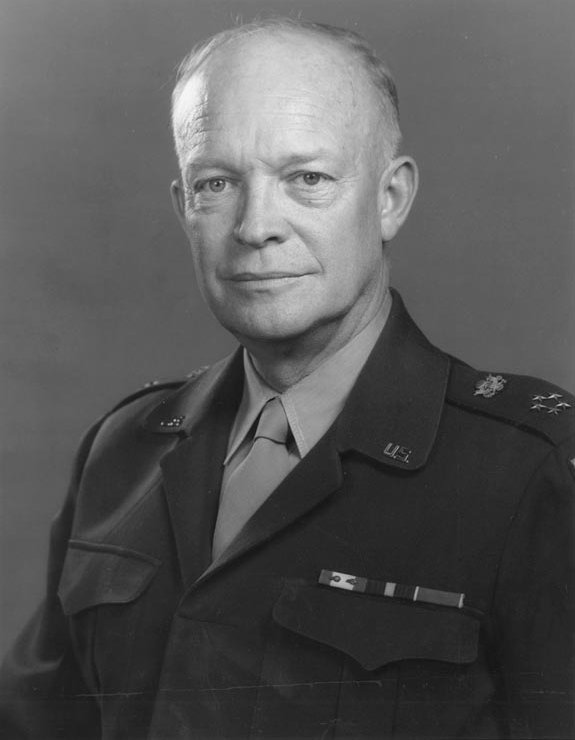 Dwight Eisenhower photo from Wikipedia