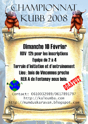 Championnat d'hiver de Kubb - 10 Février 2008 - Bois de Vincennes