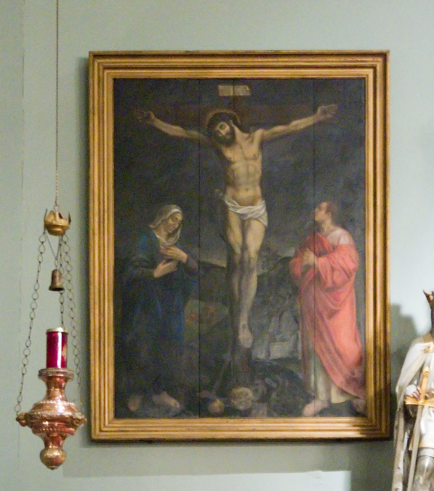 [Old+Saint+Ferdinand's+Shrine,+in+Florissant,+Missouri+-+crucifixion+painting.jpg]
