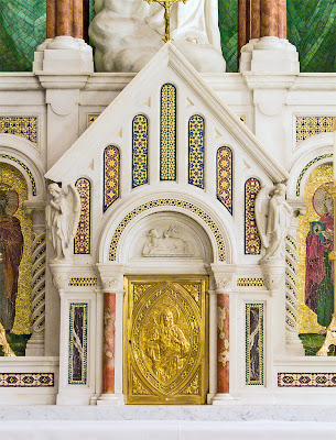 Cathedral Basilica of Saint Louis, in Saint Louis, Missouri - Our Lady's Chapel, tabernacle
