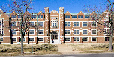 Former Christian Brothers College High School, in Clayton, Missouri, USA