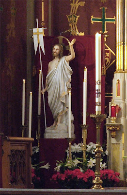 Saint Francis de Sales Roman Catholic Oratory, in Saint Louis, Missouri, USA - statue of Resurrected Christ