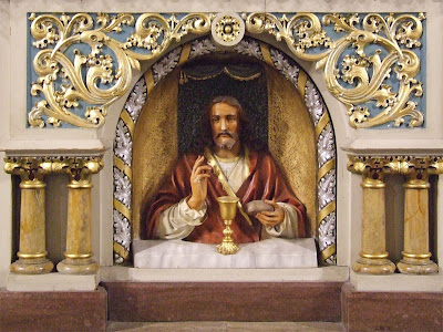 Saint Francis de Sales Oratory, in Saint Louis, Missouri, USA - high altar detail