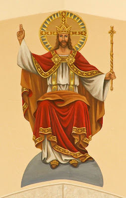 Saint Ignatius of Loyola Roman Catholic Church, in Concord Hill, Missouri, USA - Christ the King