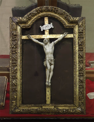 Museum of the Basilica of Saint Louis, King of France, in Saint Louis, Missouri, USA - crucifix