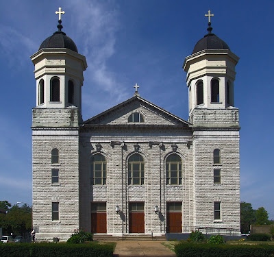 Saints Teresa and Bridget Church, in Saint Louis, Missouri, USA - exterior