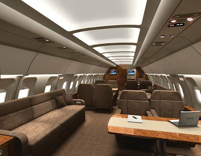 Airbus Corporate Jet Cabin