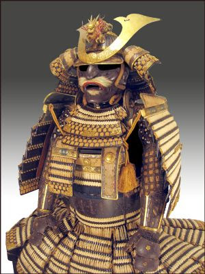 Authentic japanese samurai armor