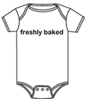 Freshly Baked Baby Tee @ Uncommonly Cute