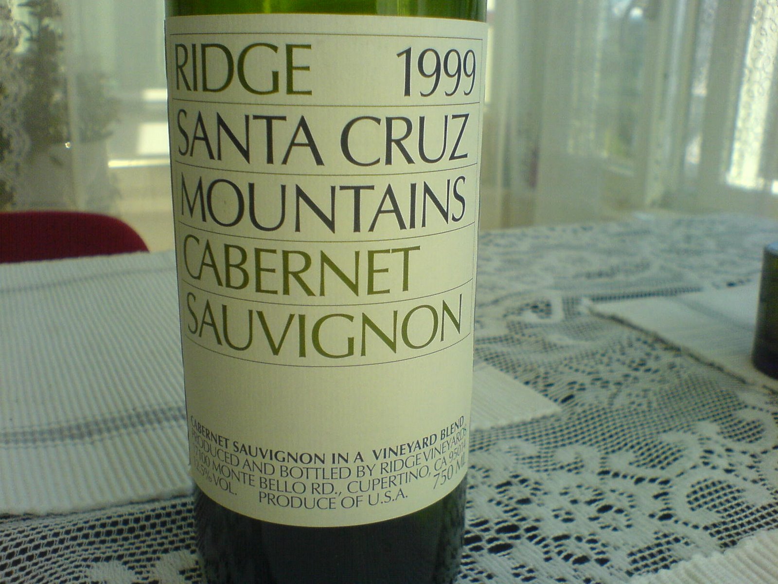 [Ridge+Santa+Cruz+Mountains+Cabernet+Sauvignon+1999.JPG]