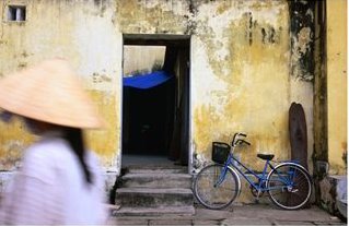 [BN20040_24~Bicycle-Parked-Next-to-Doorway-Hoi-An-Vietnam-Posters.jpg]