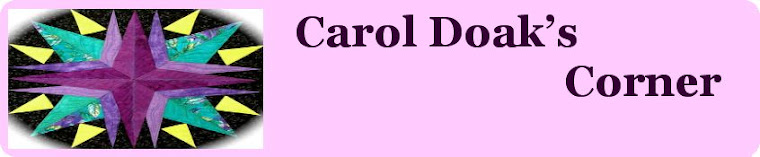 Carol Doak`s Corner