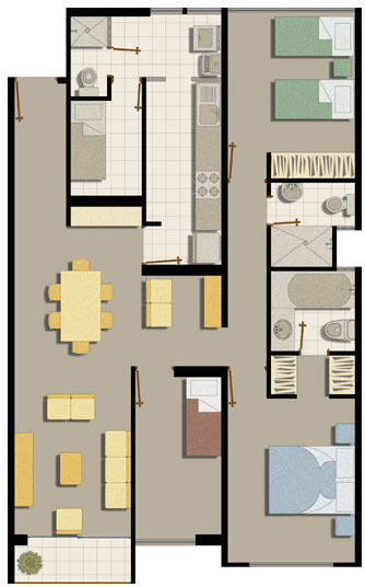 planos de casas y departamentos