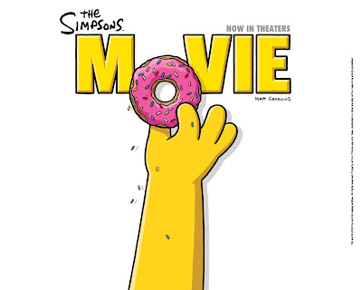 simpsons wallpaper. Homer Doughnut Wallpaper