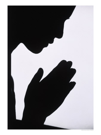 [453091~Silhouette-of-Woman-Praying-Posters.jpg]