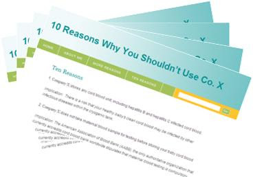 10 Reasons not to use Co X