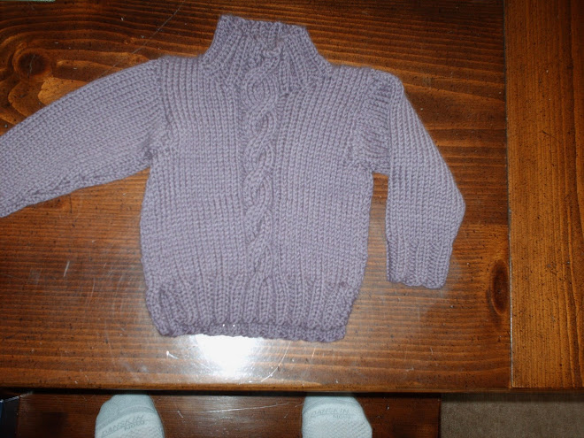 Cabled Sweater