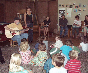 Singing at Rockridge Little School