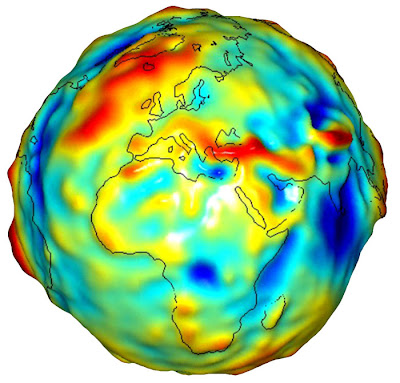 Macrocosm Science Magbook Gravity Map Of The Earth
