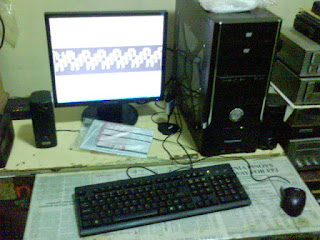PC with NEW LCD monitor!