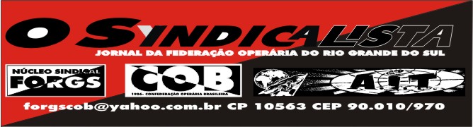 O Syndicalista- O jornal da Federação Operária do Rio Grande do Sul