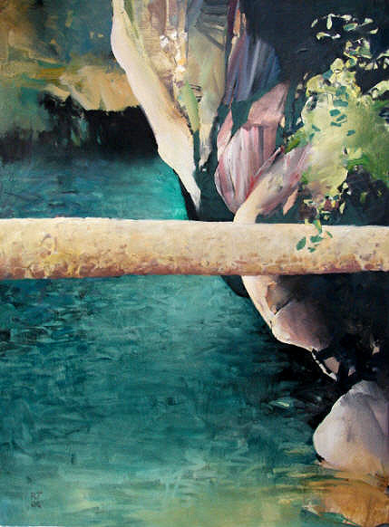 [Down+into+the+Water++24x18+oil+on+paper+Randall+Tipton.jpg]