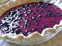 Concord grape pie filling