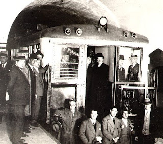 Inauguración de la estación Carlos Pellegrini (1931) Línea B. Metrovías ©